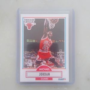 1990-1991 Fleer Michael Jordan Card